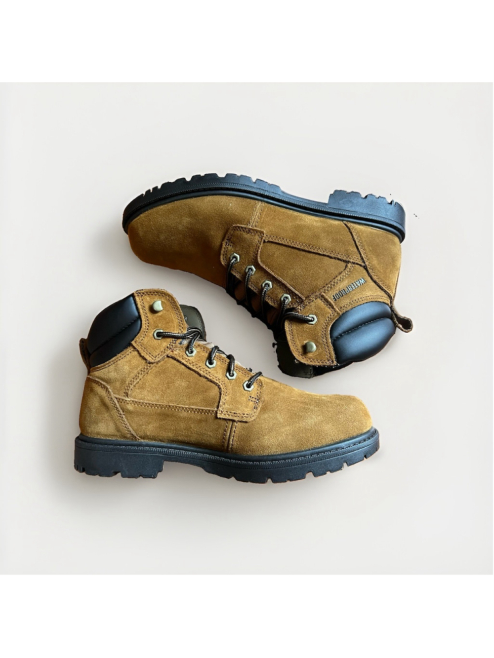 New In Box, Brahma Men's Bravo Waterproof Work Boot 11 Wide Brown Color